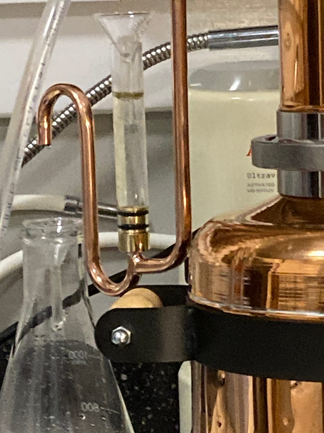Customer photo review of Glass Funnel with straight top, 2 pc