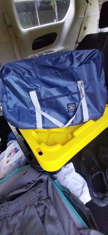 Customer photo review of Sac Voyage Ultra Léger Pliable