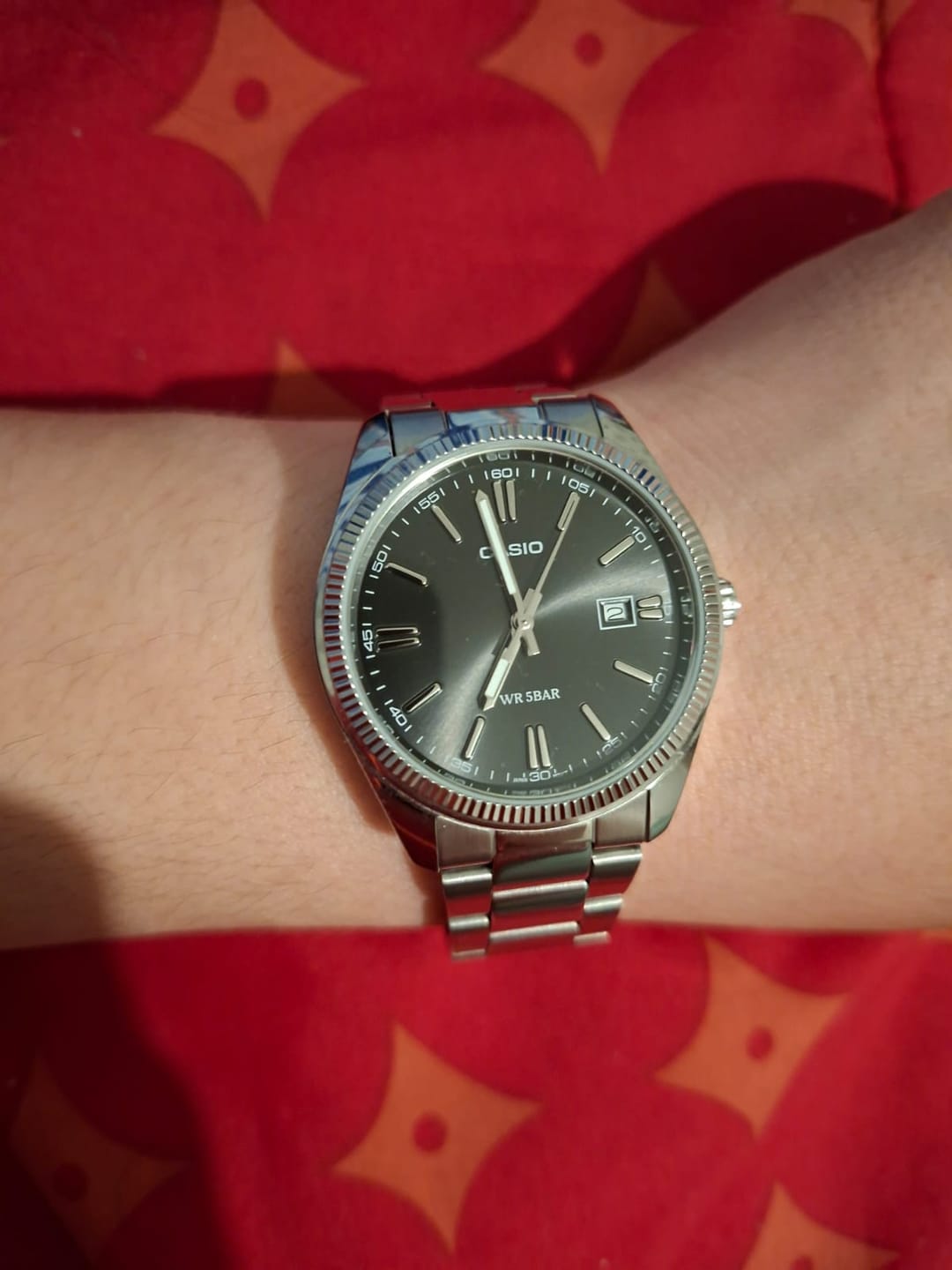 Customer photo review of Reloj Casio Análogo MTP-1302D-1A1JF Negro 38,5mm JDM