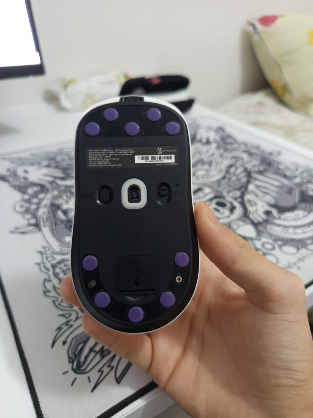 Customer photo review of Air Dots Hoverpad V3 Mouse Skate