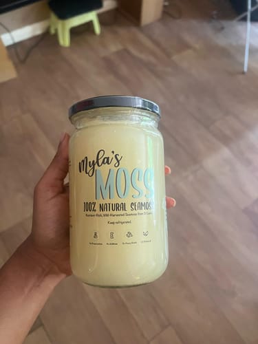 Customer photo review of Seamoss Gel (340ml)