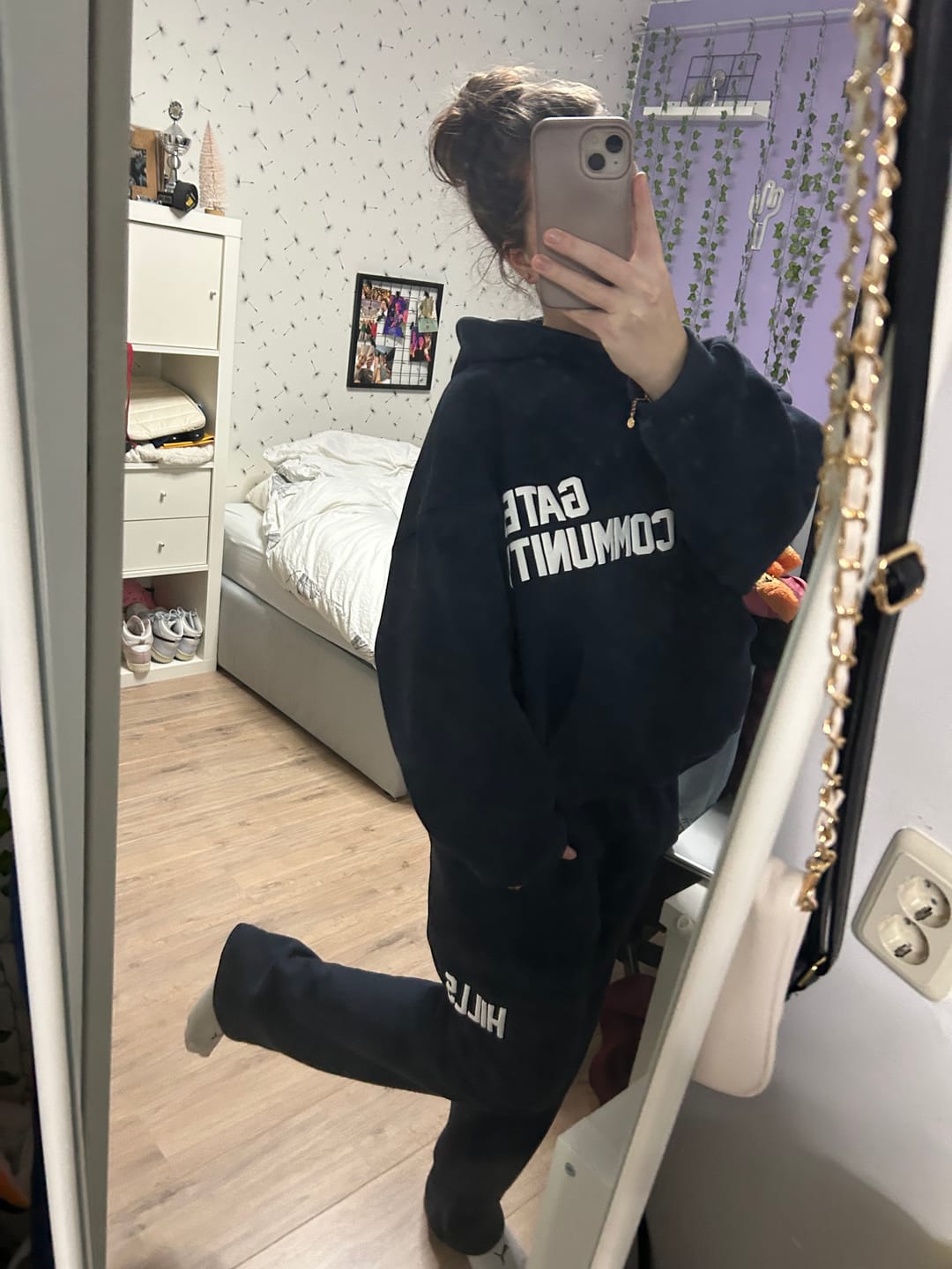 Avis client avec photo sur le PANTALON DE SURVEILLANCE À JAMBES DROITES NAVY