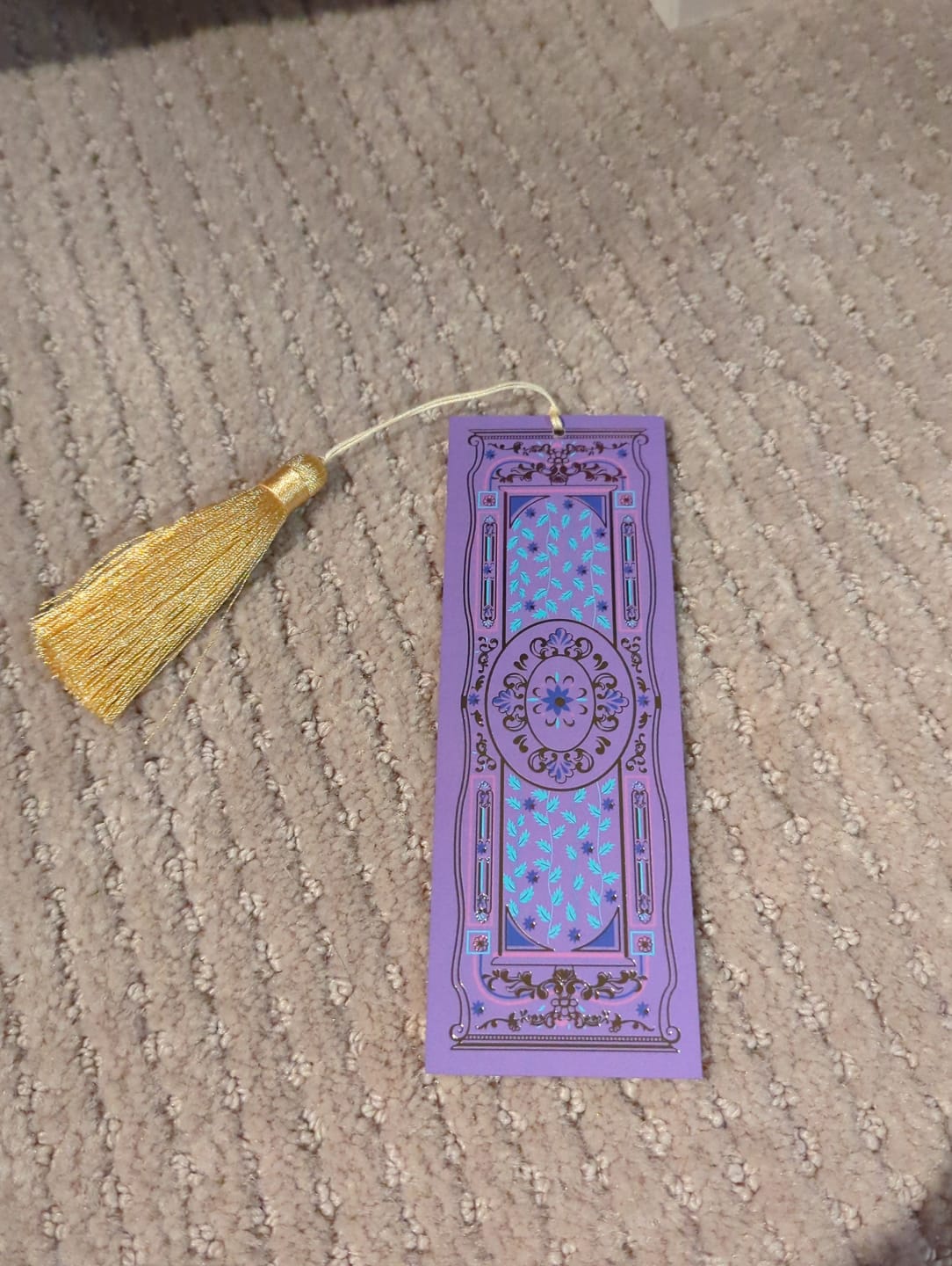 Customer photo review of Literati Bookmark - Wisteria