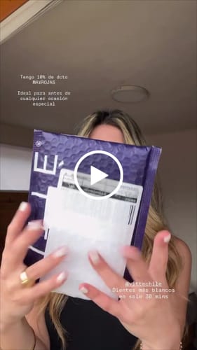 Customer video review of Tiras Blanqueadoras VITTÉ Pack 14 días