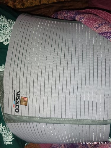 Customer photo review of Abdominal Belt | For Abdominal Support & Post Pregnancy Pain |  Tones up Abdominal Muscles (Grey)