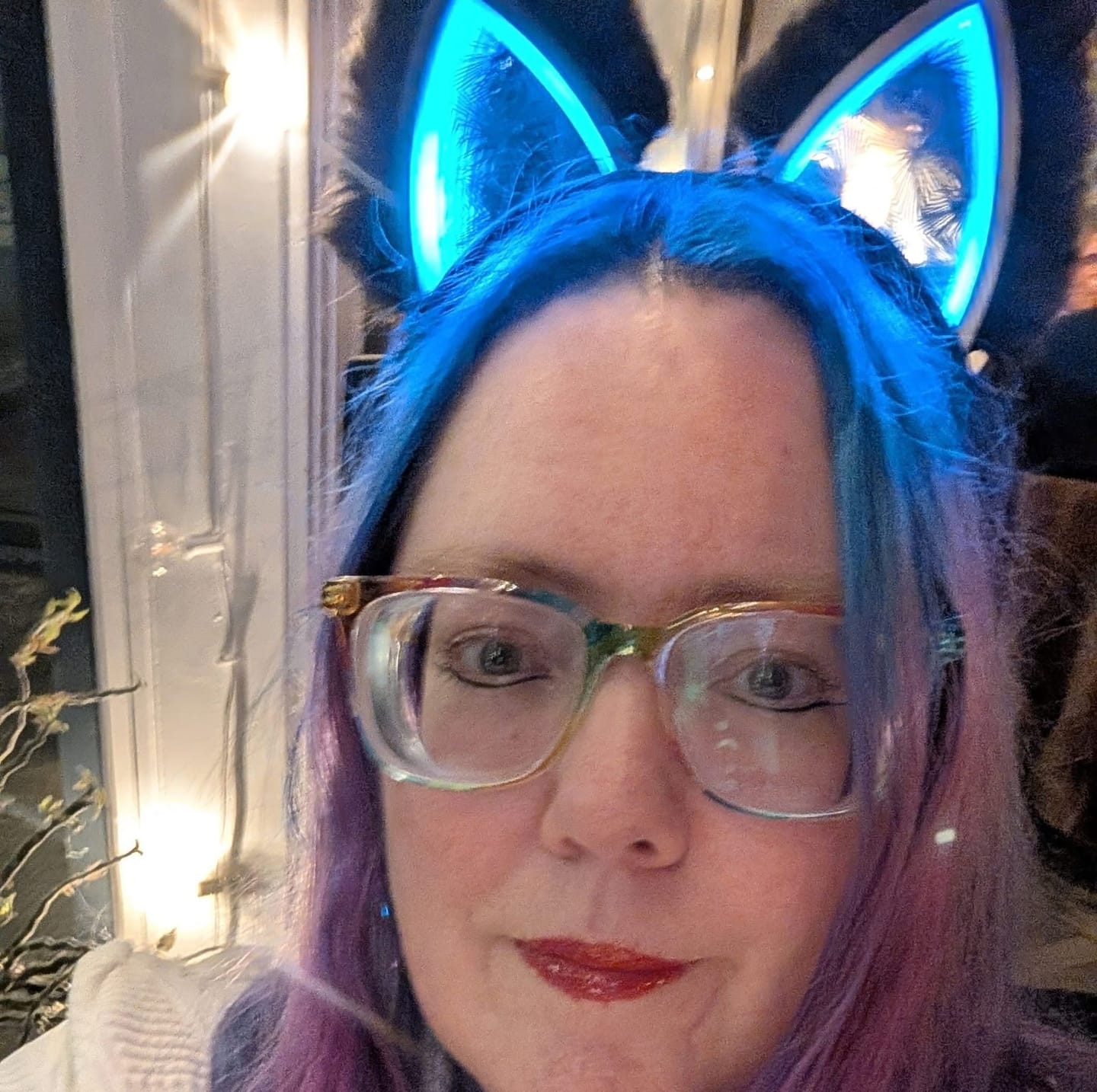 Customer photo review of LED Infinity Mirror Cat Ears
