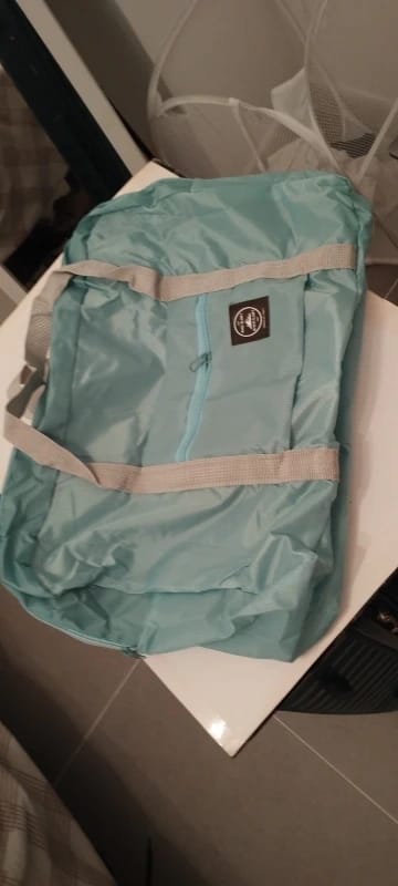 Customer photo review of Sac Voyage Ultra Léger Pliable