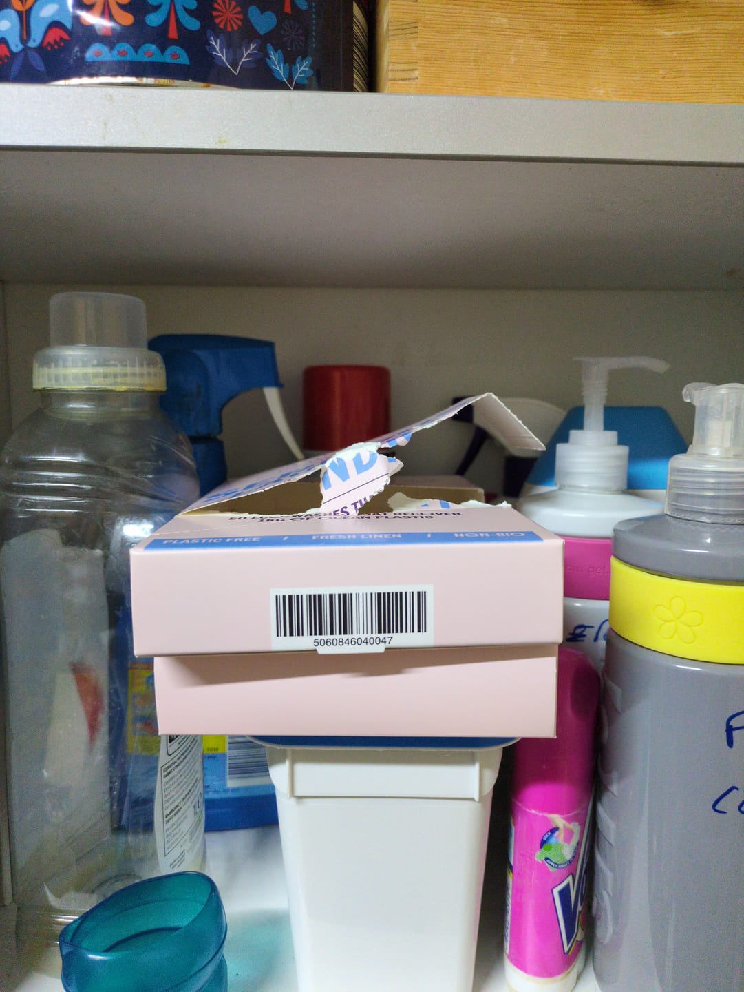 Customer photo review of Plastic-Free Laundry Detergent Strips – Zero-Waste & Ocean Friendly