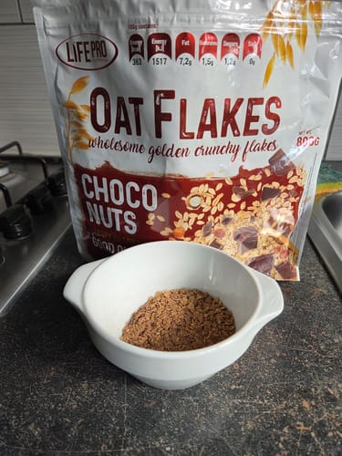 Customer photo review of Life Pro Nutrition - Fit Food Oat Flakes 800g