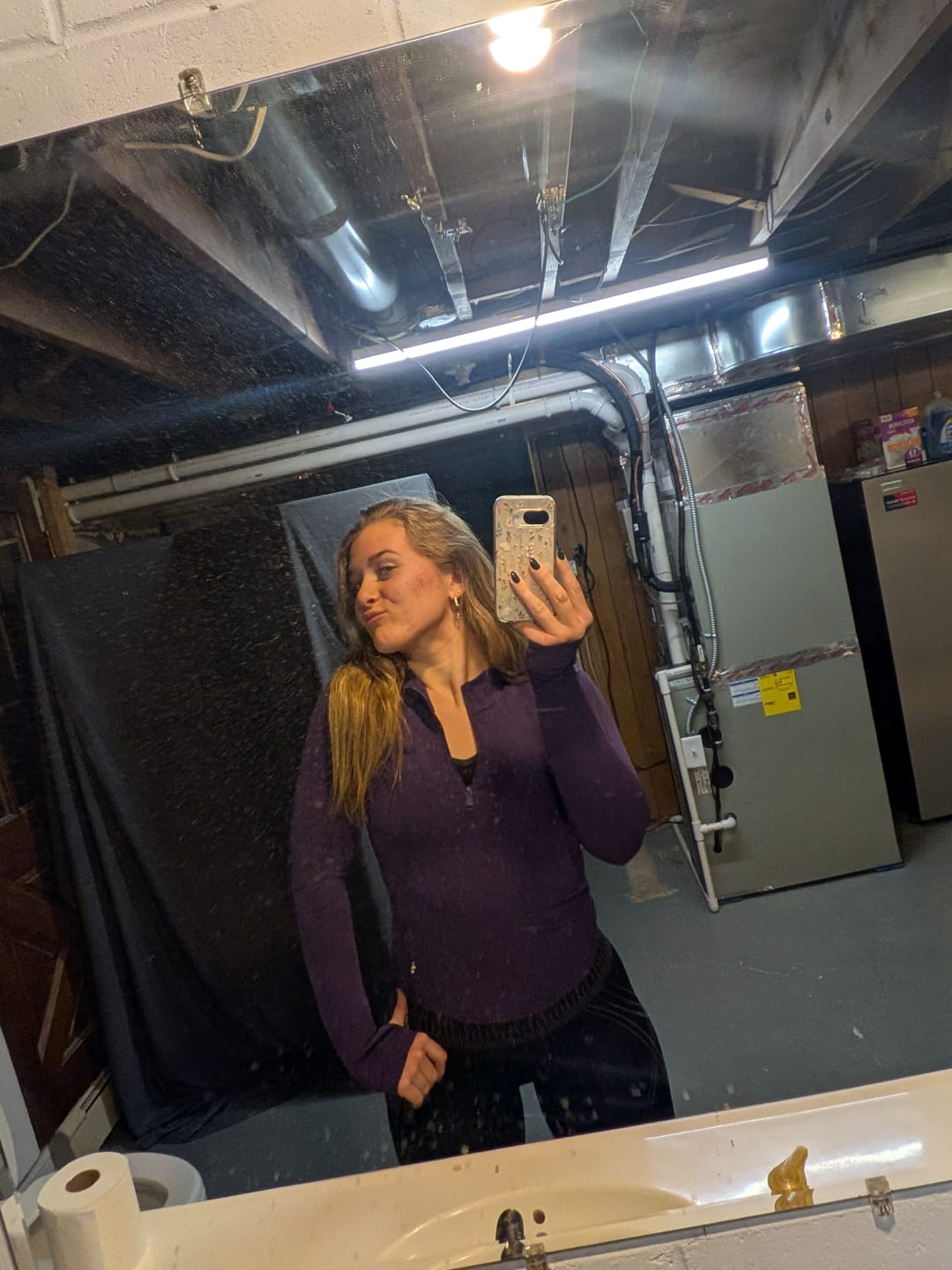 Customer photo review of W5197 Batman Seamless Pullover