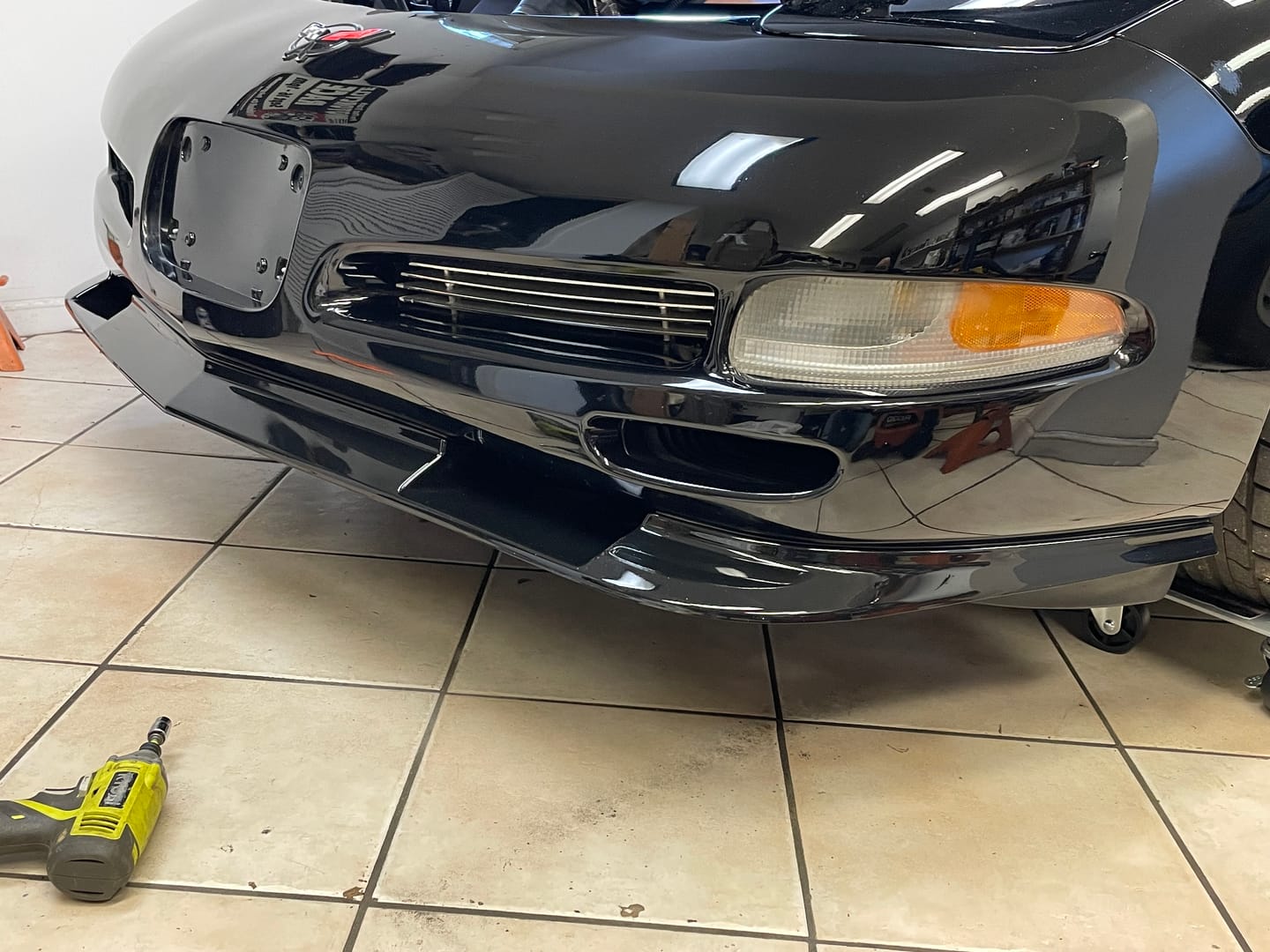 Customer photo review of Corvette C5 ZR1 Extended Front Splitter Lip