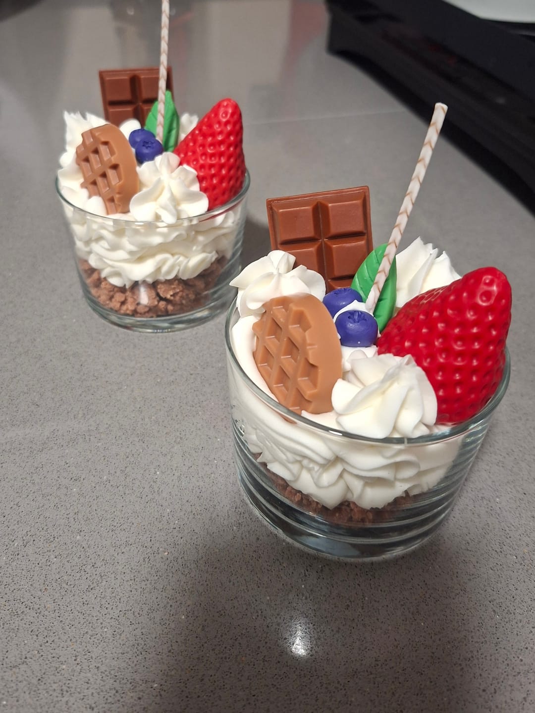 Customer photo review of Fragancia CARAMEL RASPBERRY & VAINILLA