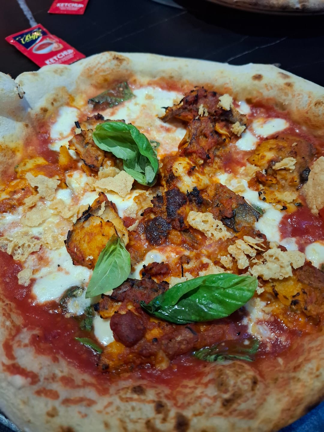 Customer photo review of Base pizza low-carb 200g