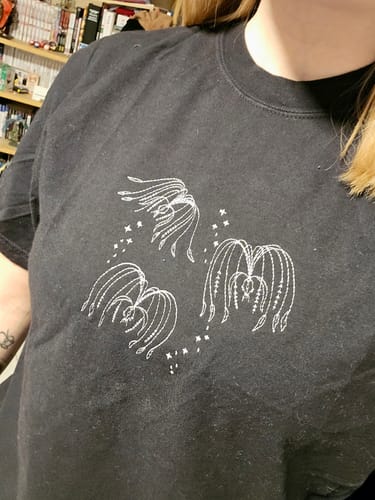 Customer photo review of *PRE-ORDER* Sacred Seeds Embroidered Tee