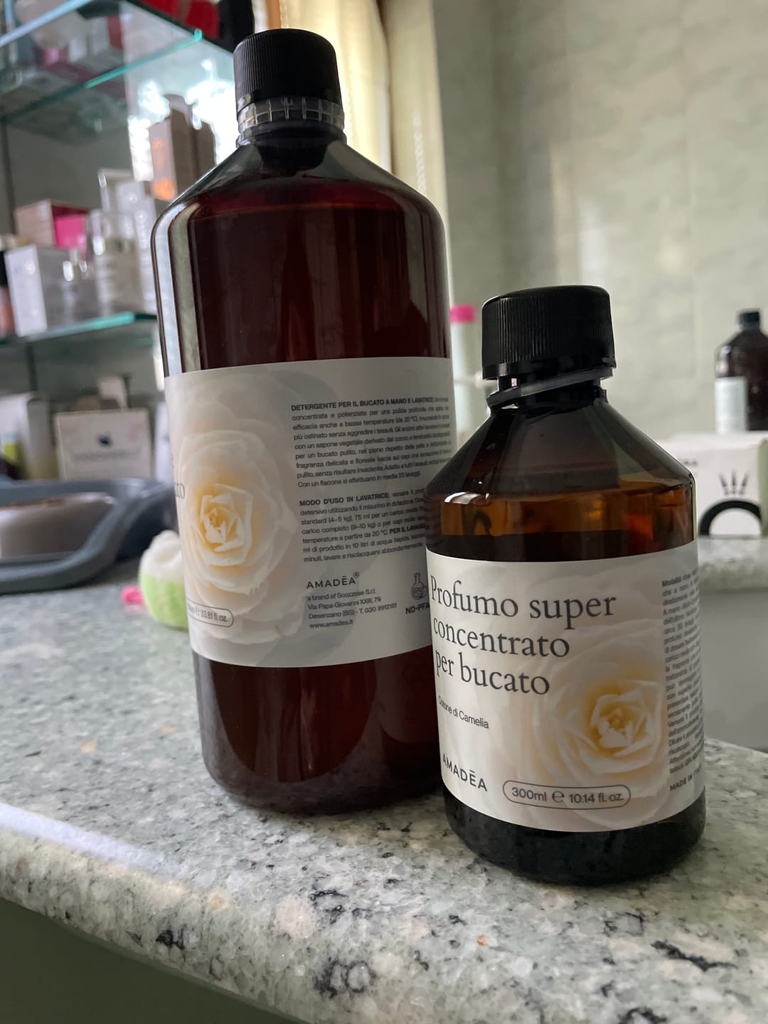 Customer photo review of Kit Laundry Cotone di Camelia