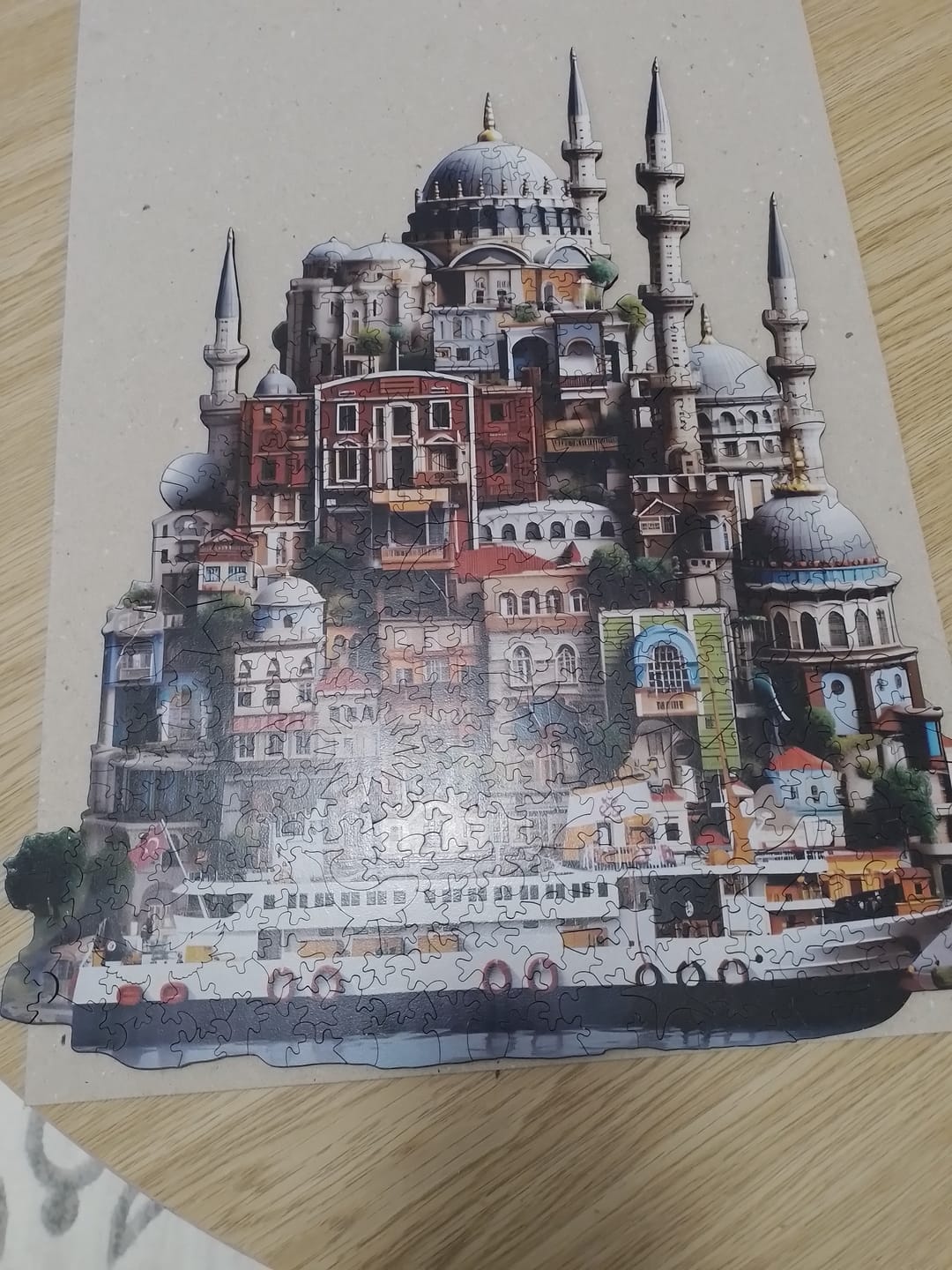 Customer photo review of İstanbul360  - Ahşap Puzzle