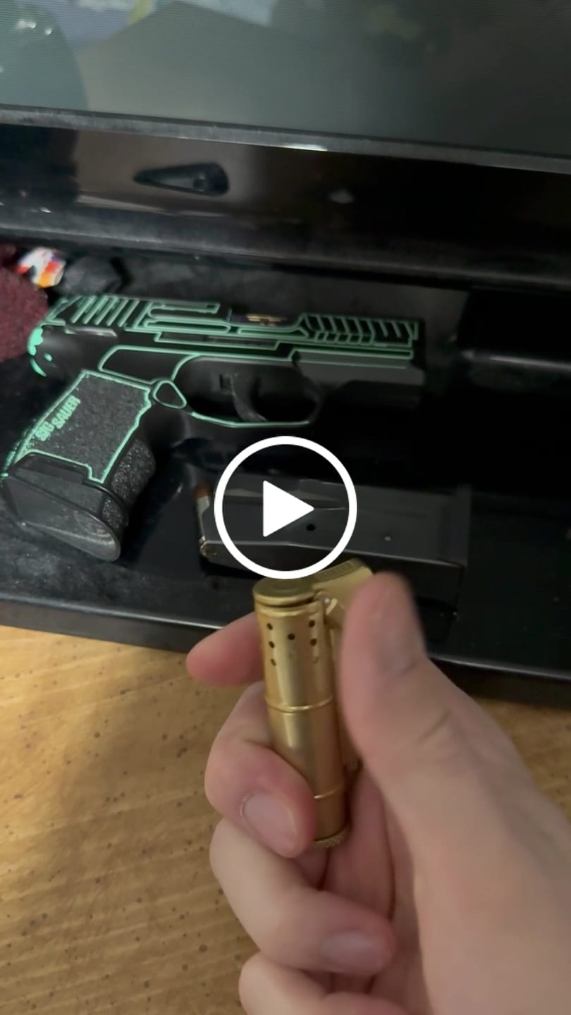 Customer video review of Timeless Trench Lighter