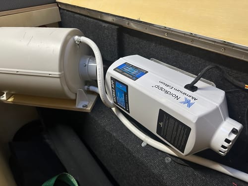 Customer photo review of Air Bluetooth Diesel Air Heater 2kW, 5kW & 8kW 12V/24V