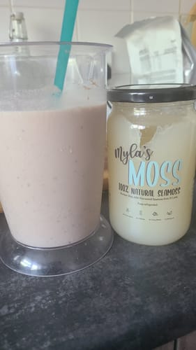 Customer photo review of Seamoss Gel (340ml)