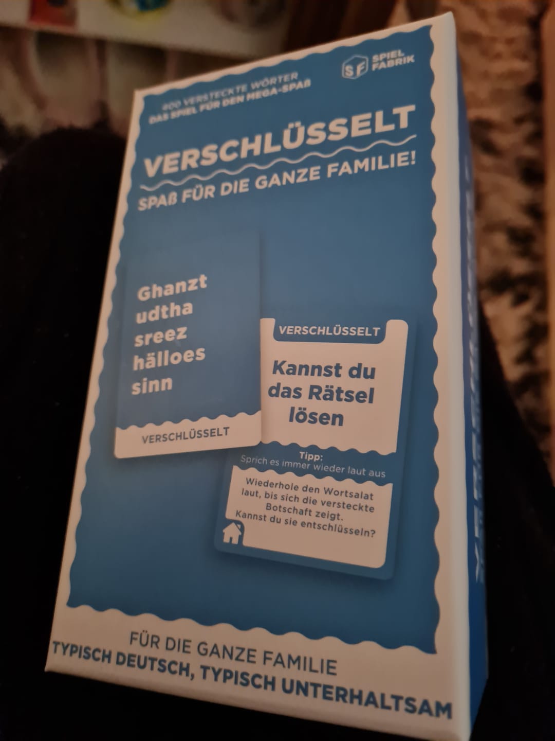 Customer photo review of VERSCHLÜSSELT FAMILIENEDITION
