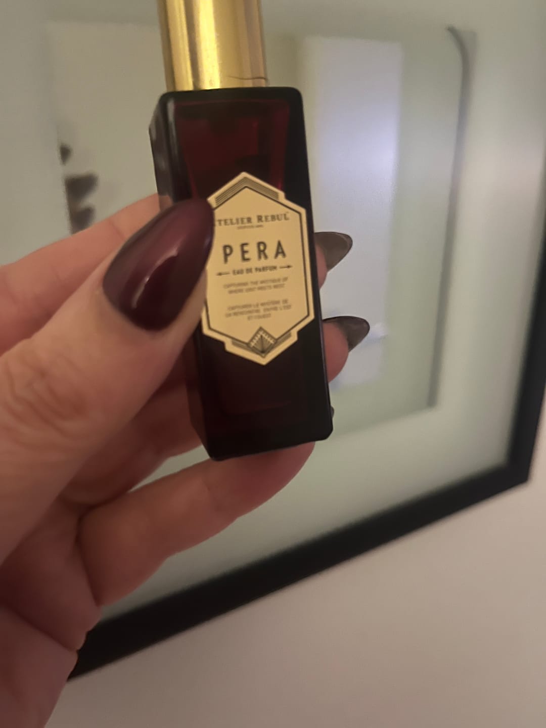 Customer photo review of Pera Eau de Parfum 12ml