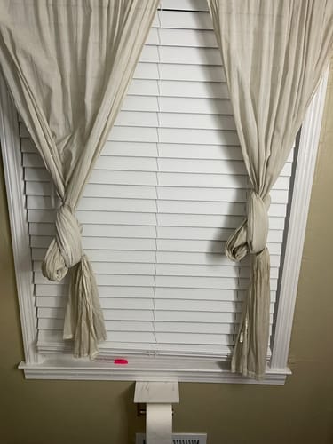 Customer photo review of Wall Mount Toilet Paper Holder with Natural Marble Shelf Gold