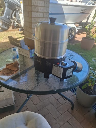 Customer photo review of COBB Black Gas Bundle