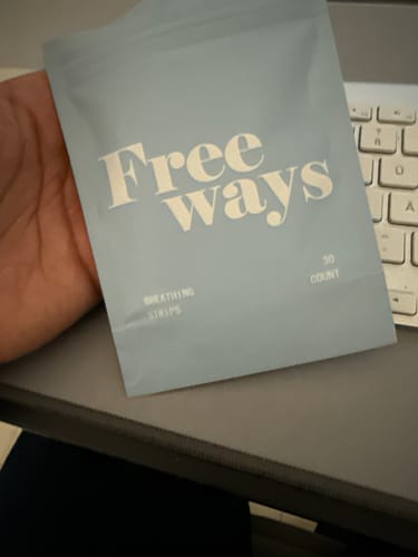 Customer photo review of Freeways Nasenpflaster