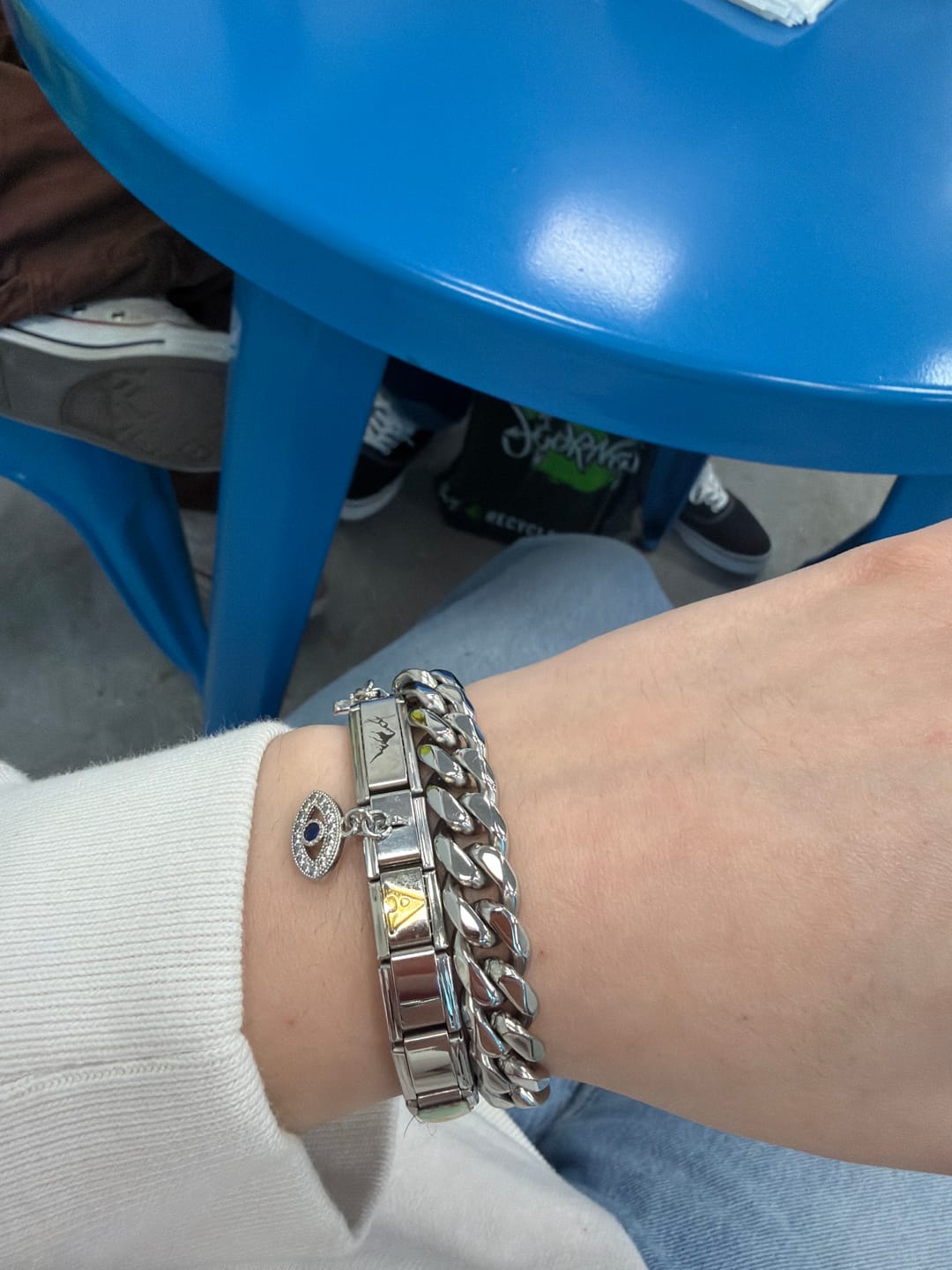 Customer photo review of CUBAN LINK BRACELET