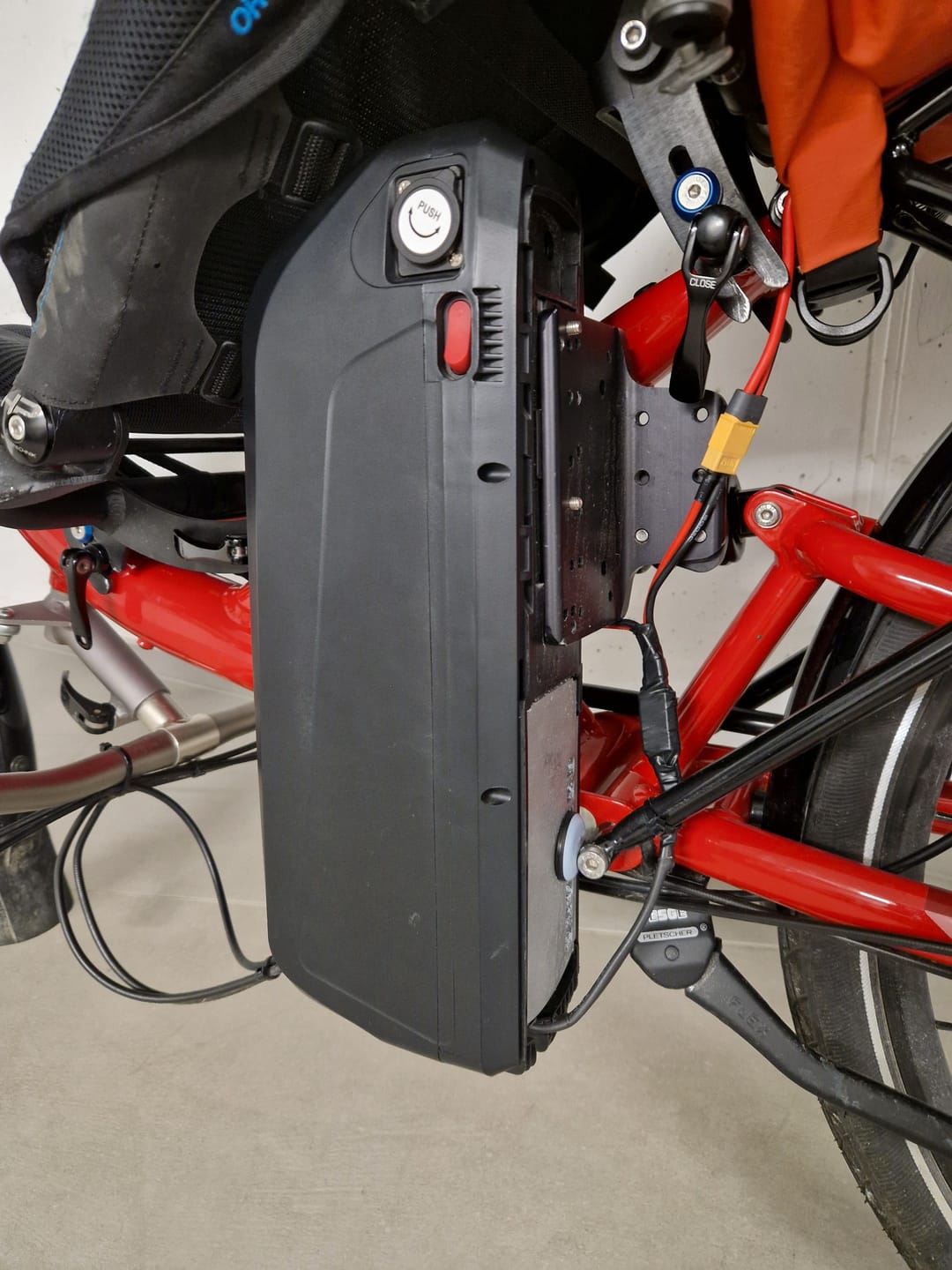 Customer photo review of Fully Configurable Battery Mount