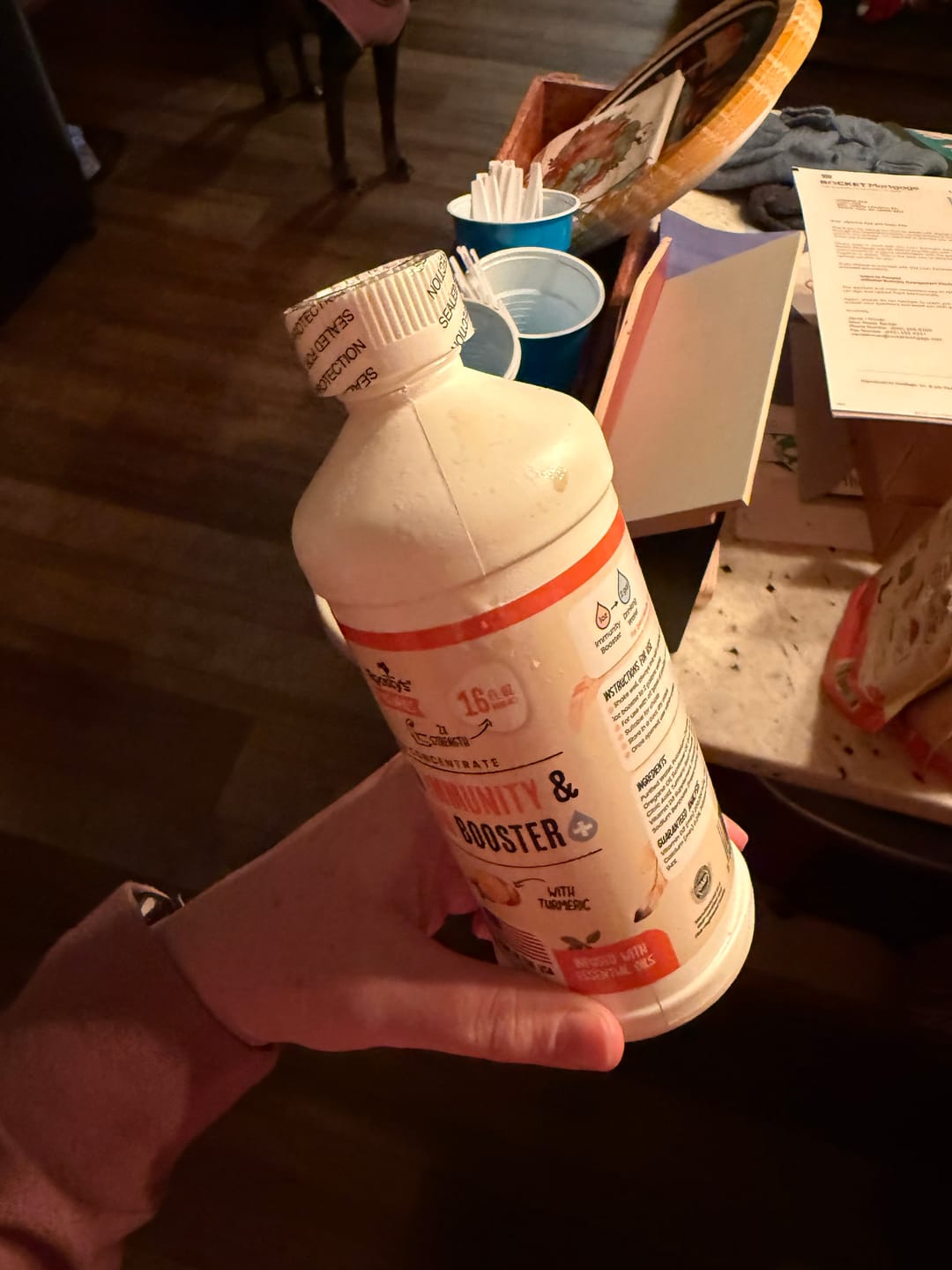 Customer photo review of All Natural Immunity & Digestion Booster