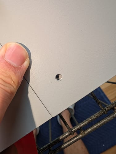 Customer photo review of Patio Pet Door Insert