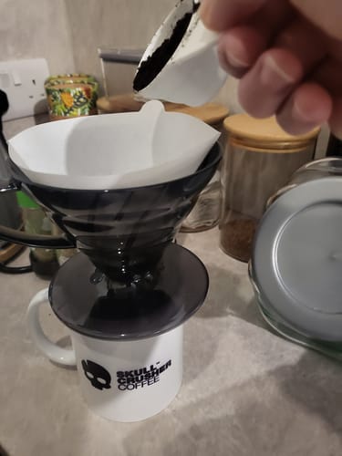 Customer photo review of Hario V60 Coffee Dripper Set