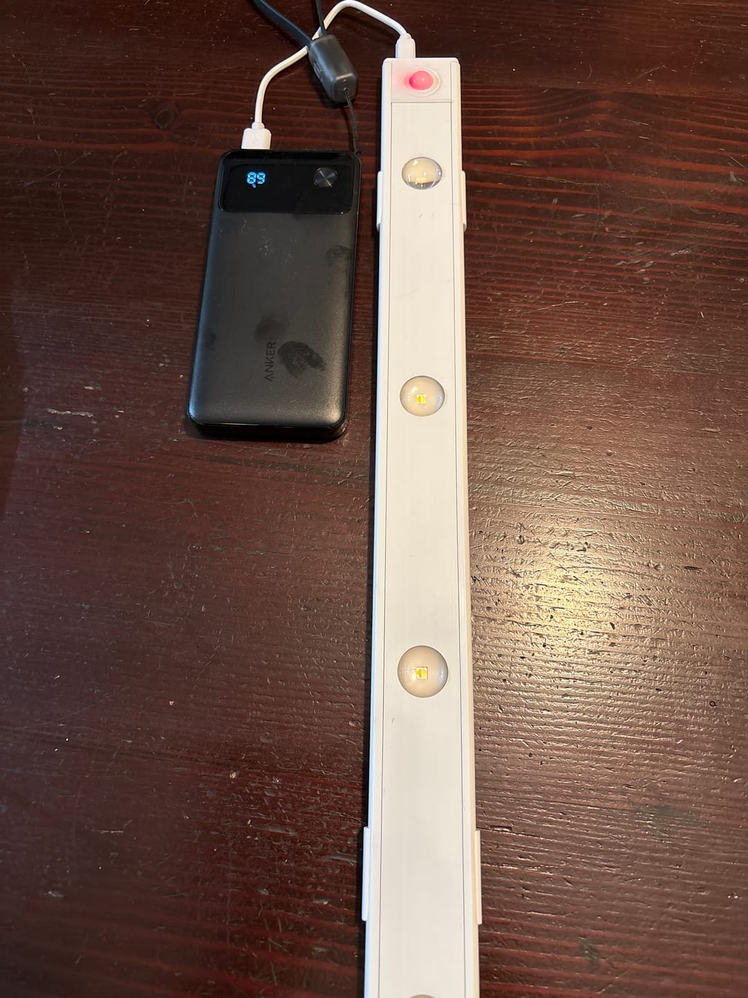 Customer photo review of 多機能超薄型LEDキャビネットライト　20/40/50/60/80センチ