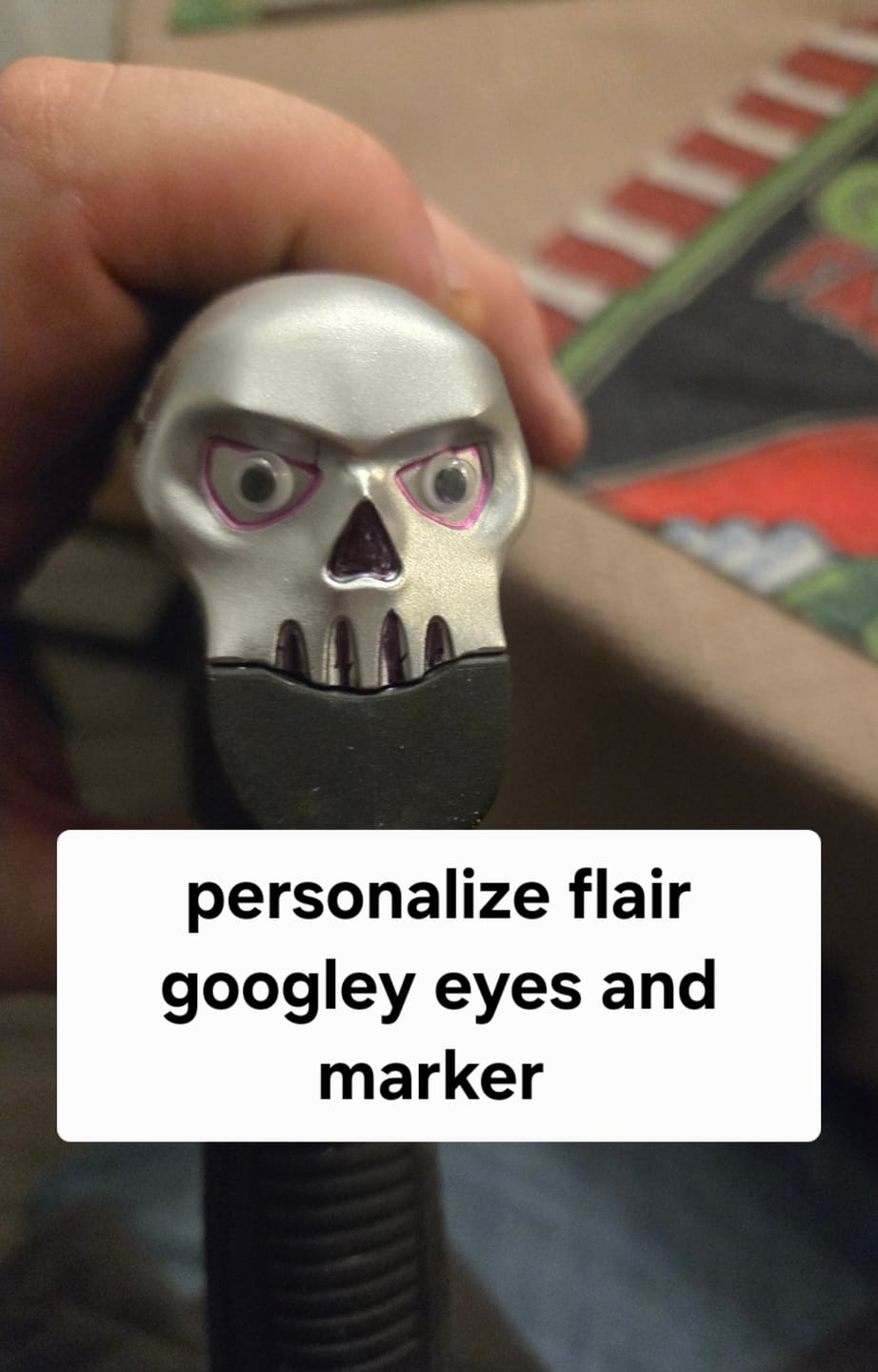 Customer photo review of ETHA3 SKULL BACK CAP