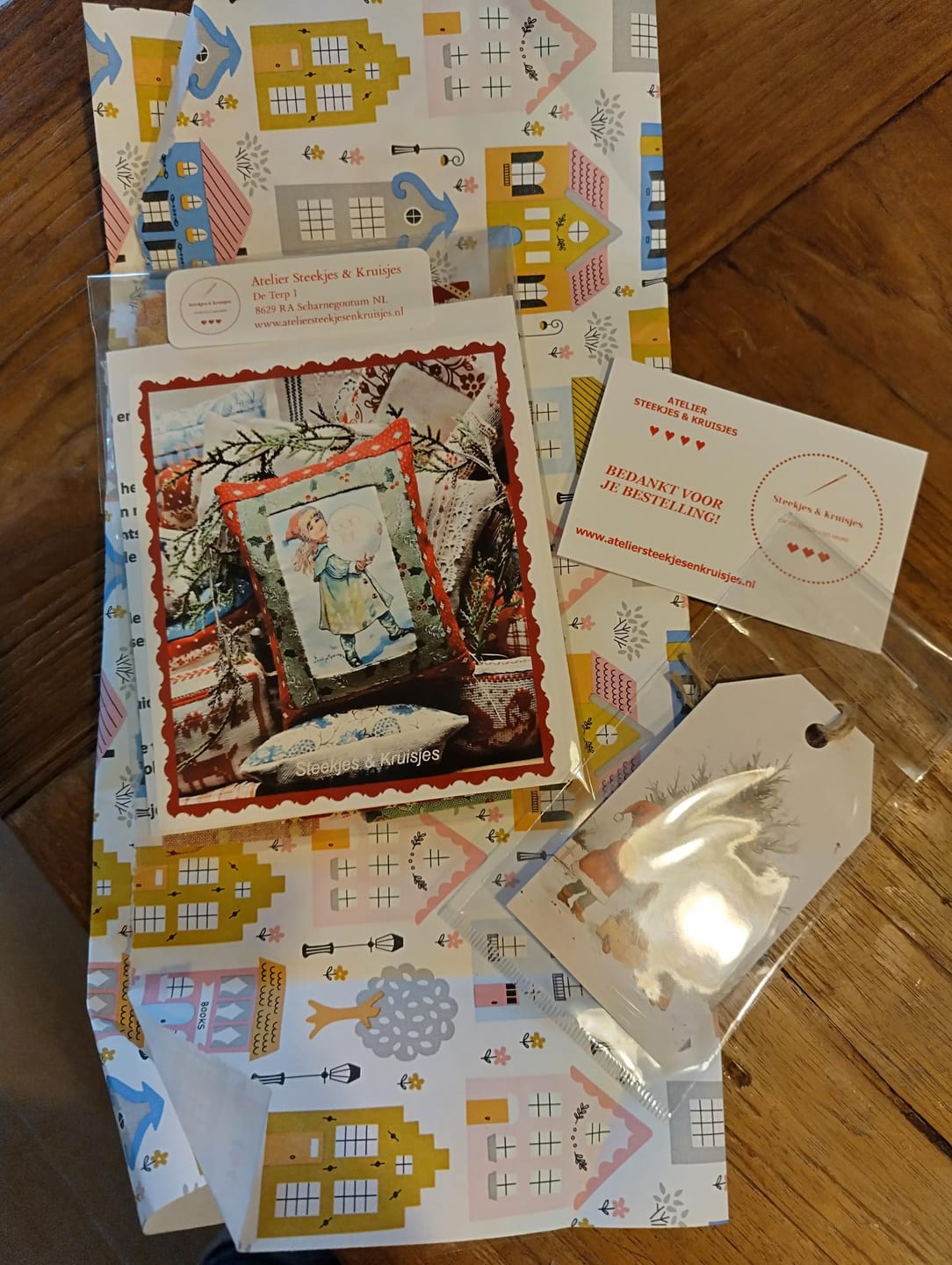 Customer photo review of S&K Transferpakketje "God Jul"
