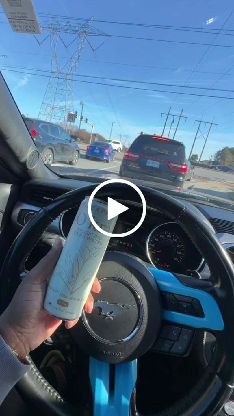 Customer video review of O’kra – Sparkling Okra Water (Pineapple) | Hydration & Skin Health