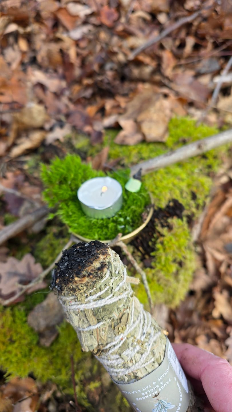 Customer photo review of Weißer Salbei Räucherbündel – 15 cm