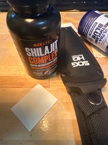 Customer photo review of Shilajit Complex - Super-Infused Supplement