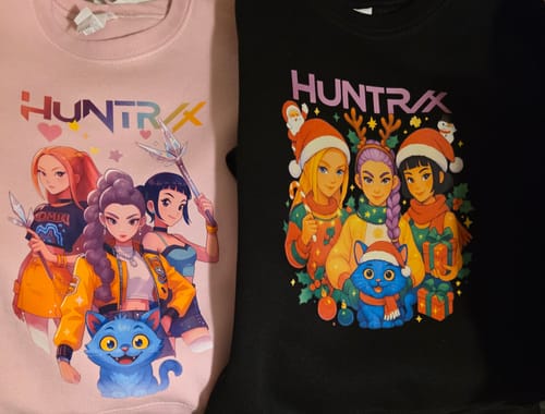 Customer photo review of DTF Transfers Gangsheet Builder