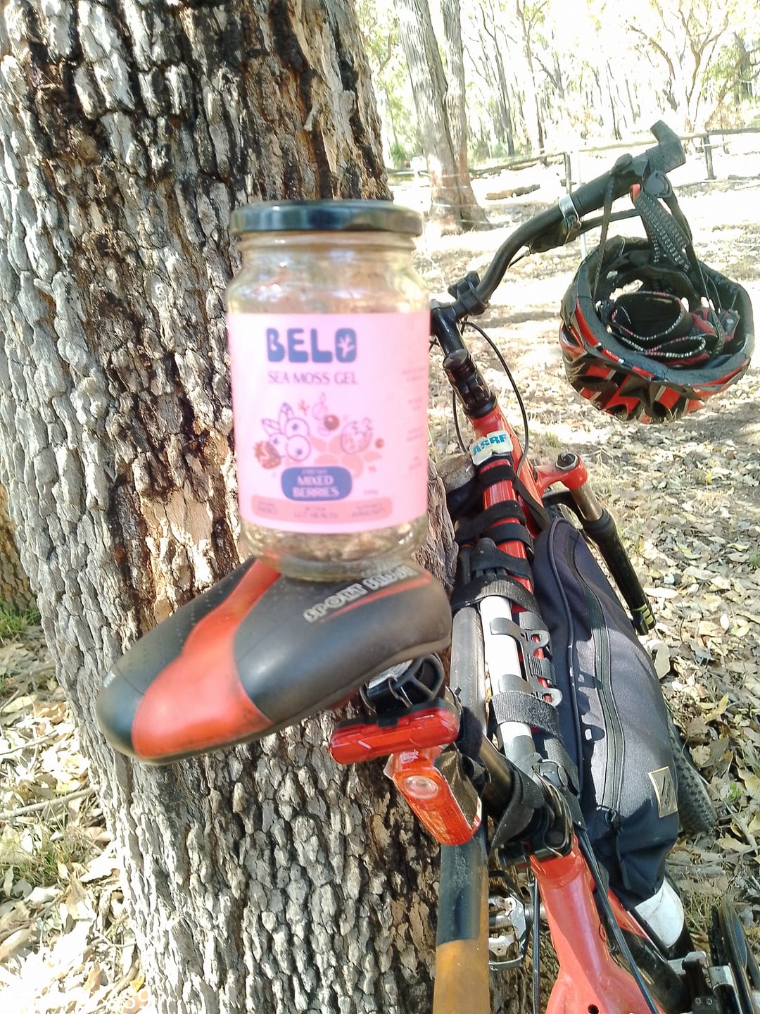 Customer photo review of Belo Sea Moss Gel - Sunny Mango & Pineapple