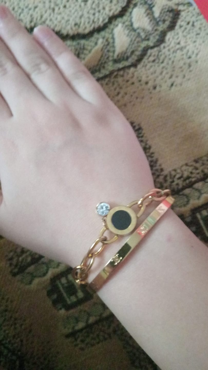 Customer photo review of Bratara - Golden Eclipse