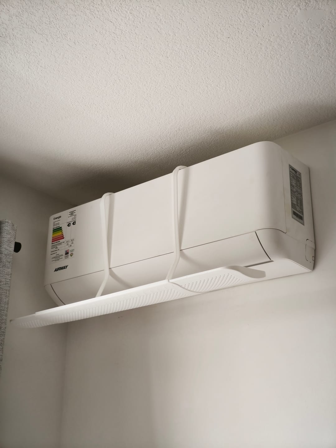 Customer photo review of Deflector Disperser para Aire Acondicionado Milhome