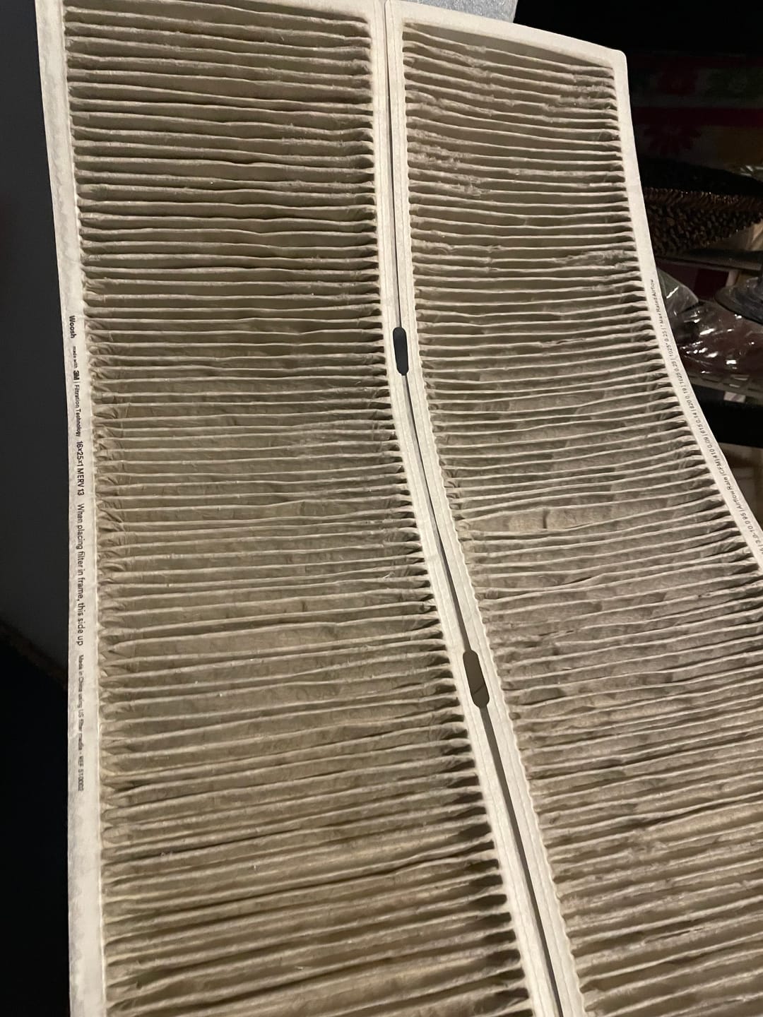 Customer photo review of Fold™ Filter Refill - MERV 13