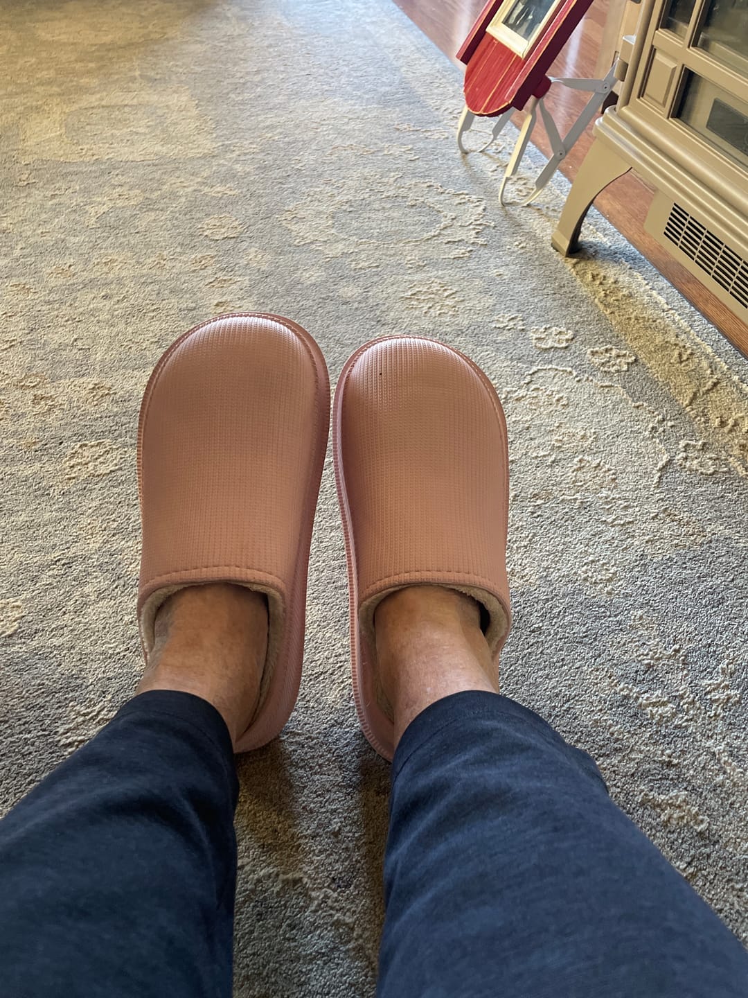 Customer photo review of Cloud Slides - Cozy Fur-Lined Clogs