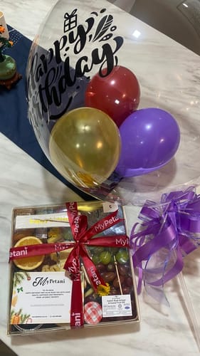 Customer photo review of Tioman Super Cheese Fruit Grazing Platter (Available in S, M & L size) (Malaysia)