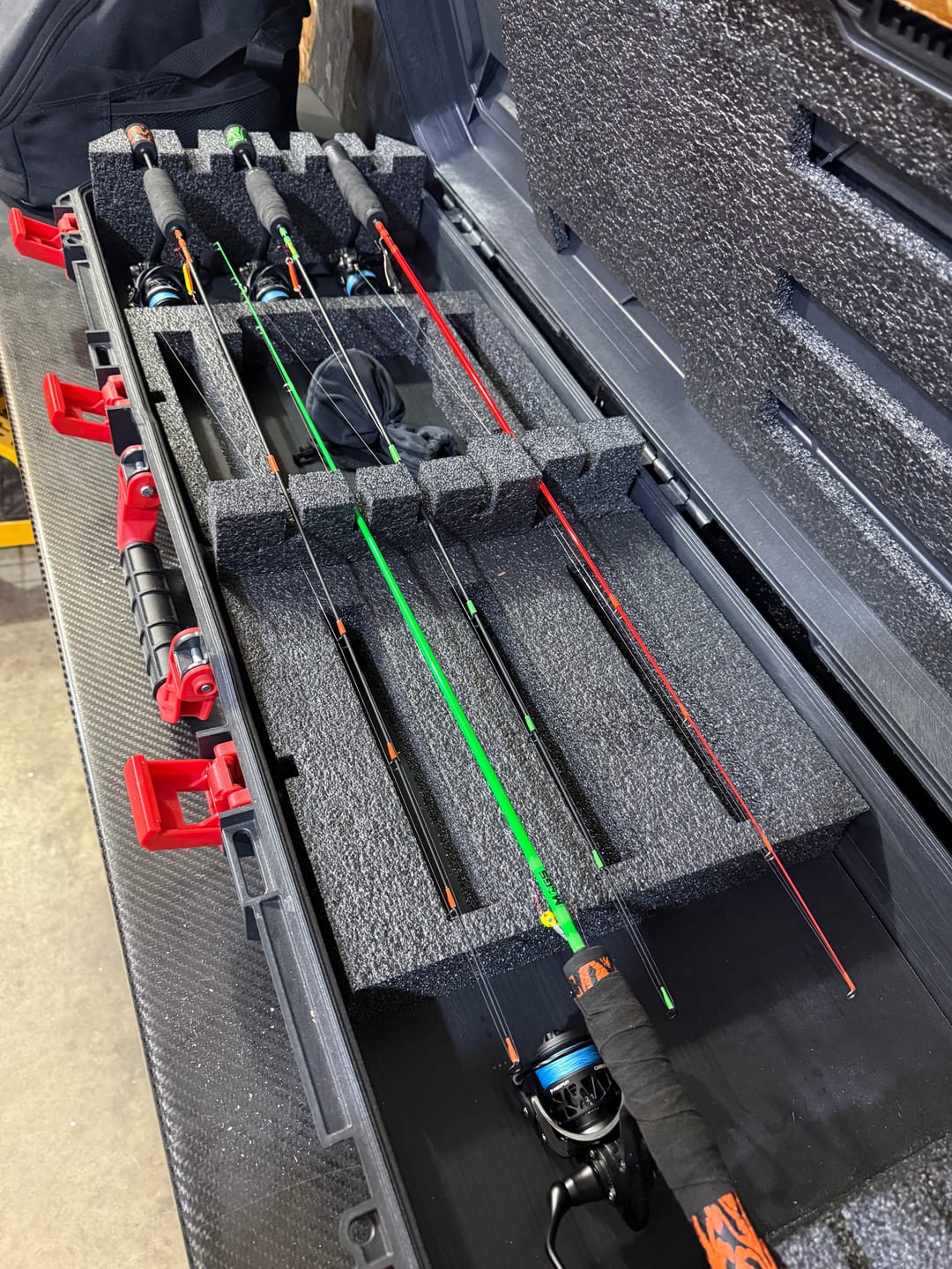 Customer photo review of Custom Carbon Ice Rod