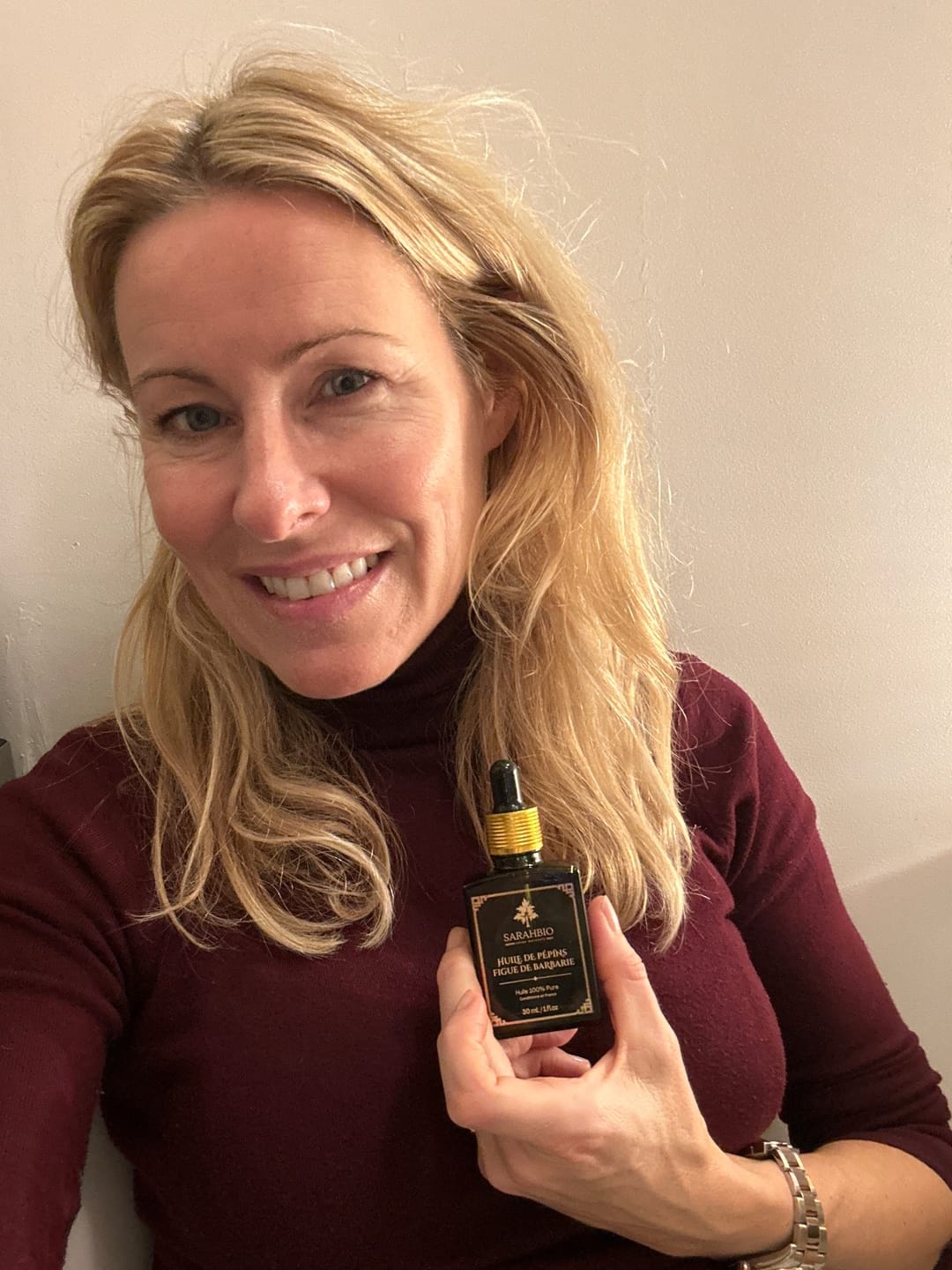 Customer photo review of Huile de pépins de figue de barbarie Bio | 30 ml