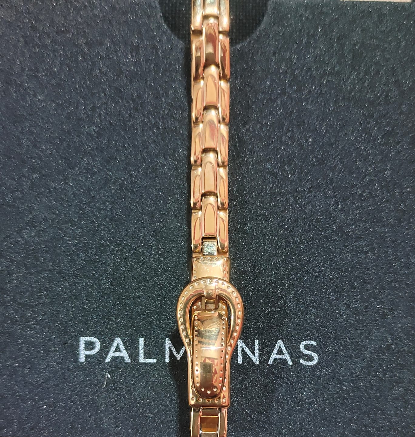 Customer photo review of Rectangular Rhythm Link Bracelet