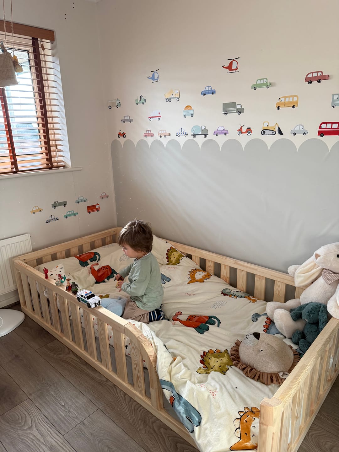 Customer photo review of Toddler Floor Bed